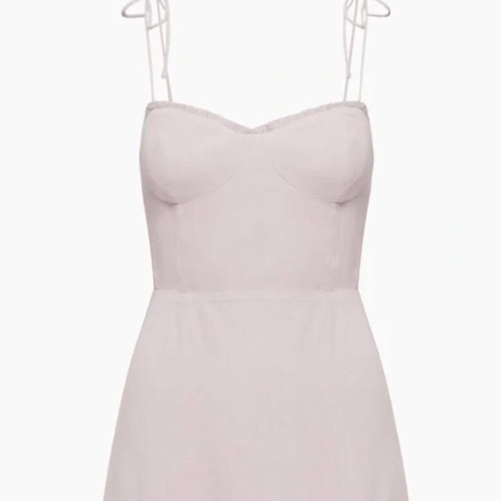 Aritzia Wilfred Wild New Fable Mini Dress - Calluna Lilac